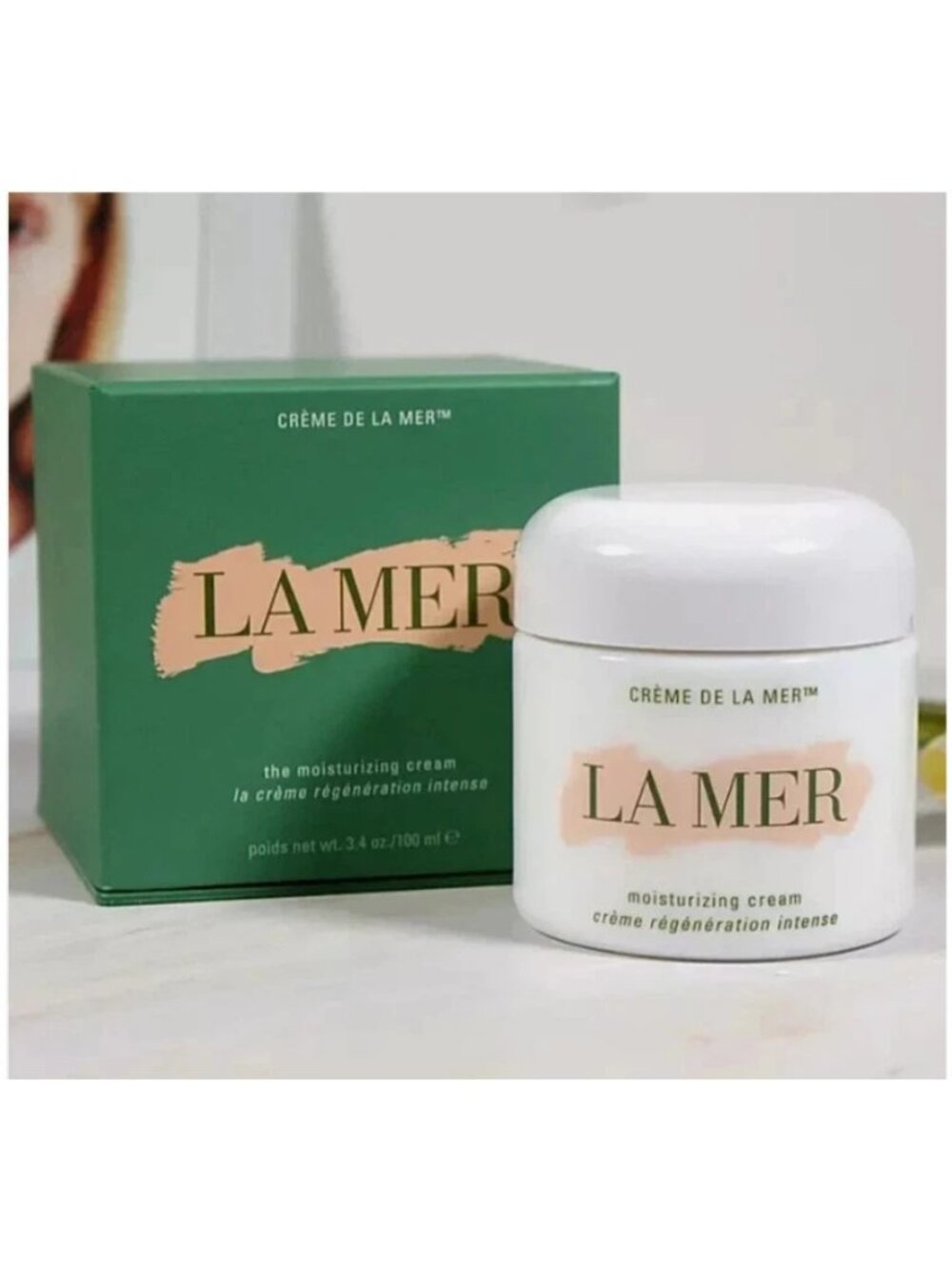 LA MER Creme The La Mer The Moisturizing Cream 3.4oz/100ml NIB - Picture 3 of 3